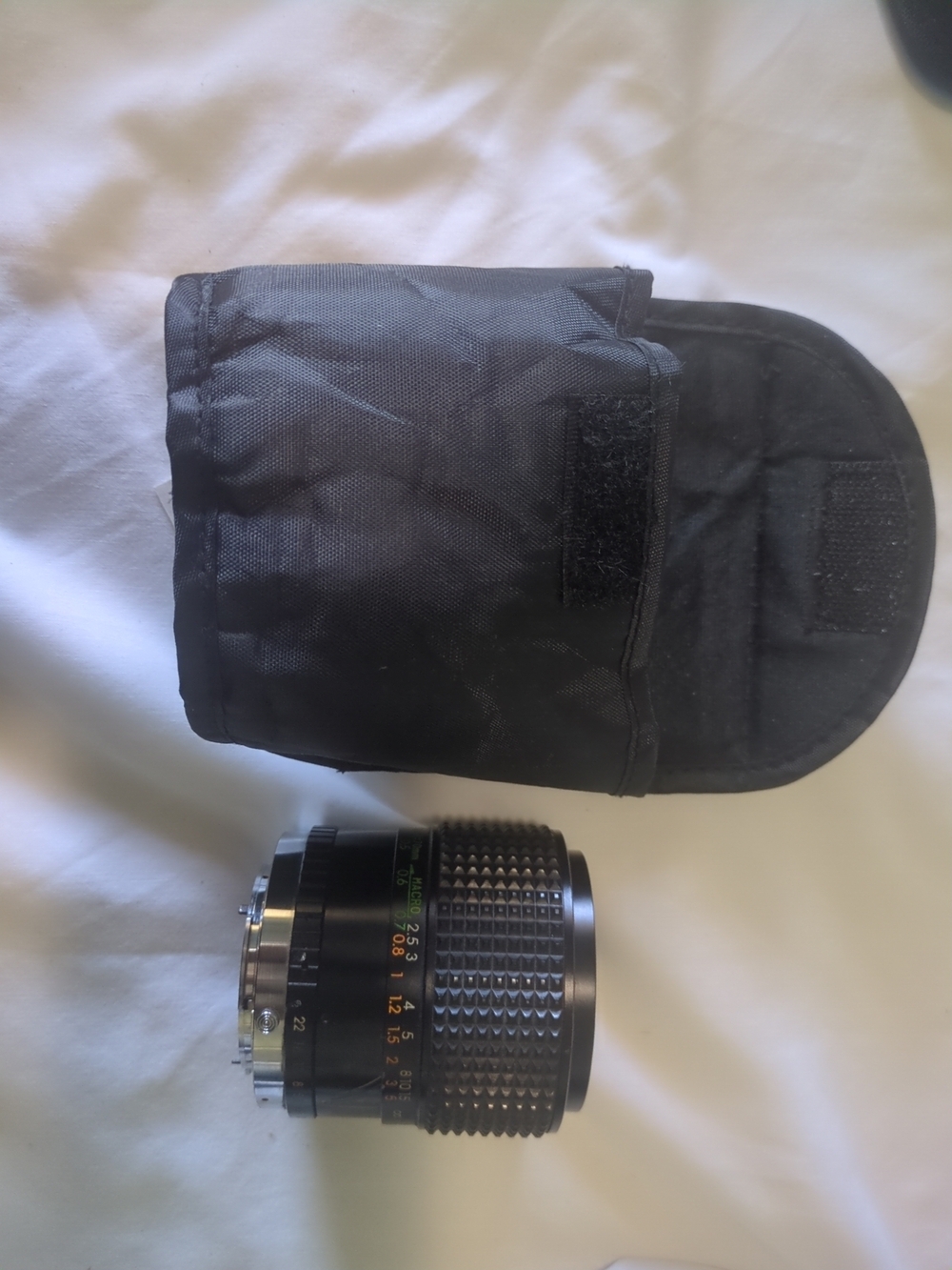 Sears Black Camera Lens with Soft Carry Pouch Sears Model 202 28-70mm f/3.5-4.5